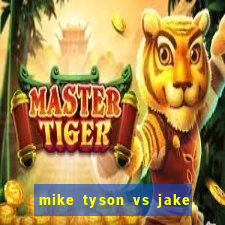 mike tyson vs jake paul assistir online